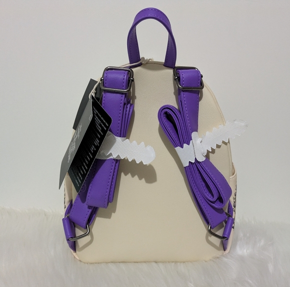 Loungefly Disney Nightmare Before Christmas Jack Sally Coffin Mini Backpack New! - Picture 7 of 13